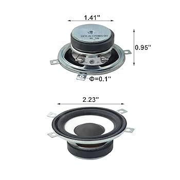 Technics フルレンジスピーカー 自作　ペア Amazon | ゲーミングスピーカー採用ユニット ケブラーコーン仕様